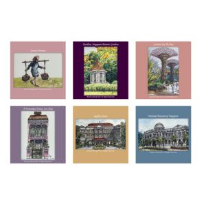 Jo's Uniquely Singapore Ceramic Coasters